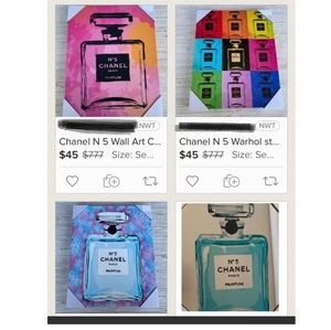 Chanel wall art scam